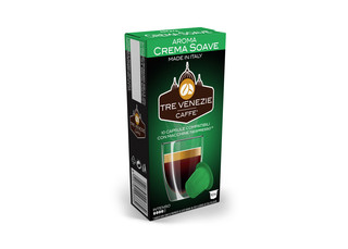 Tre Venezie CREMA SOAVE kapsle pro kávovary Nespresso 10 ks