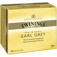 Twinings Earl Grey černý čaj 50 x 2 g
